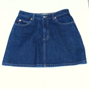 Fioricci denim mini skirt